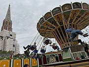 Kettenflieger auf der Kirchweihdult (©Foto: Martin Schmitz)